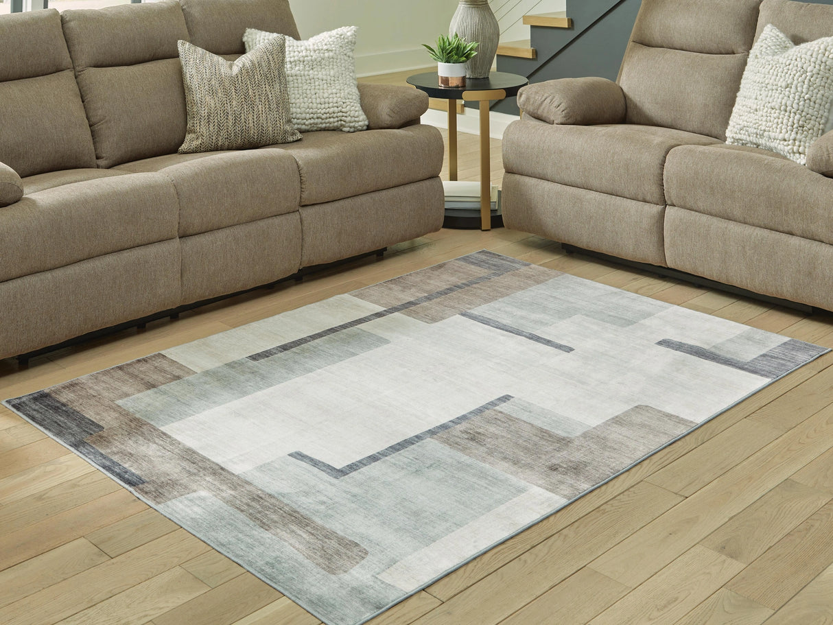 Larkport Washable Area Rug