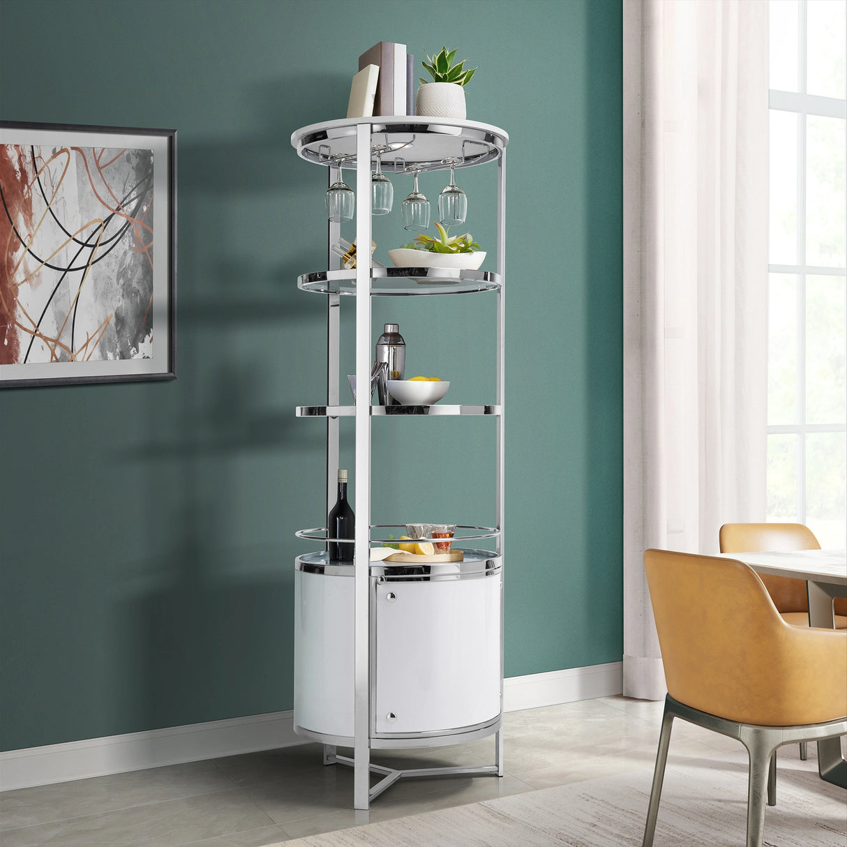 Lalia Wine Rack with LED