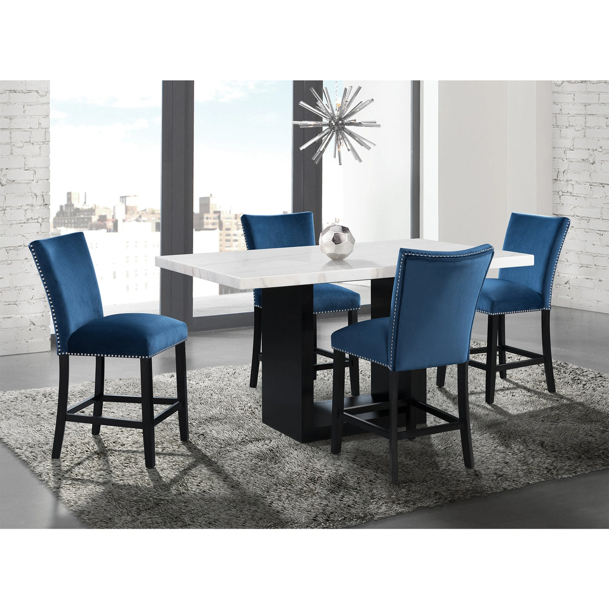 Valentino White Dining Table