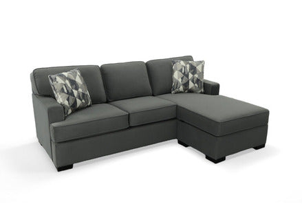14697 Sofa Chaise w/ Storage - Stellar Smoke
