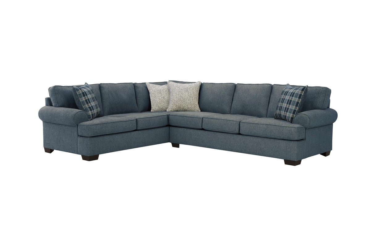 2300 Becker Navy Sectional