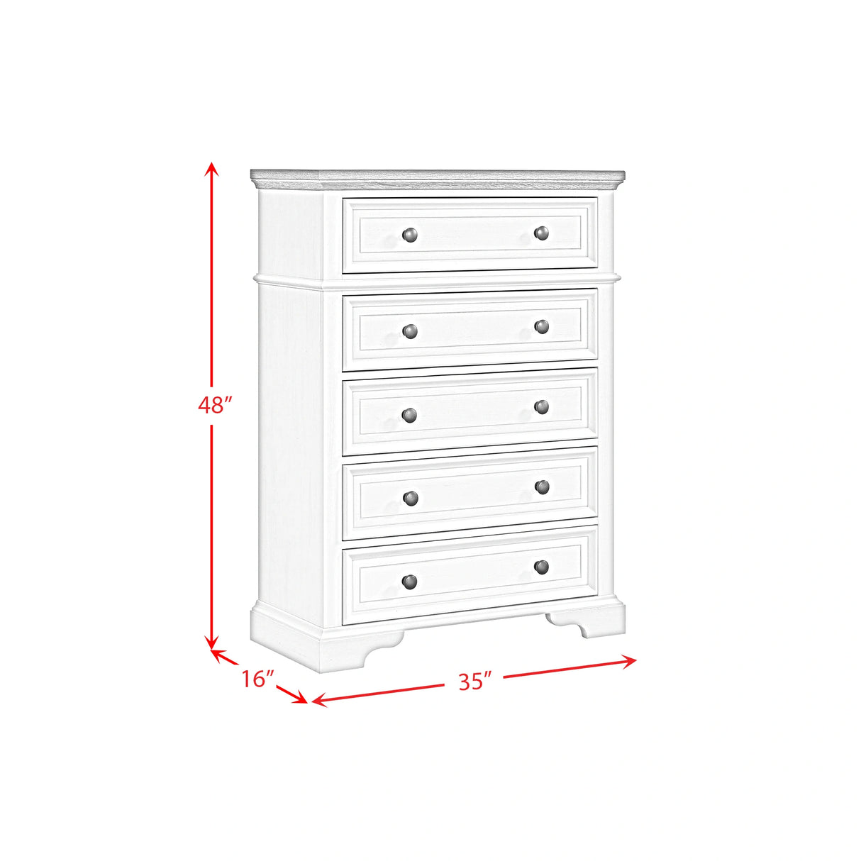 Eastwood Youth UPH Bedroom Set in Off-White