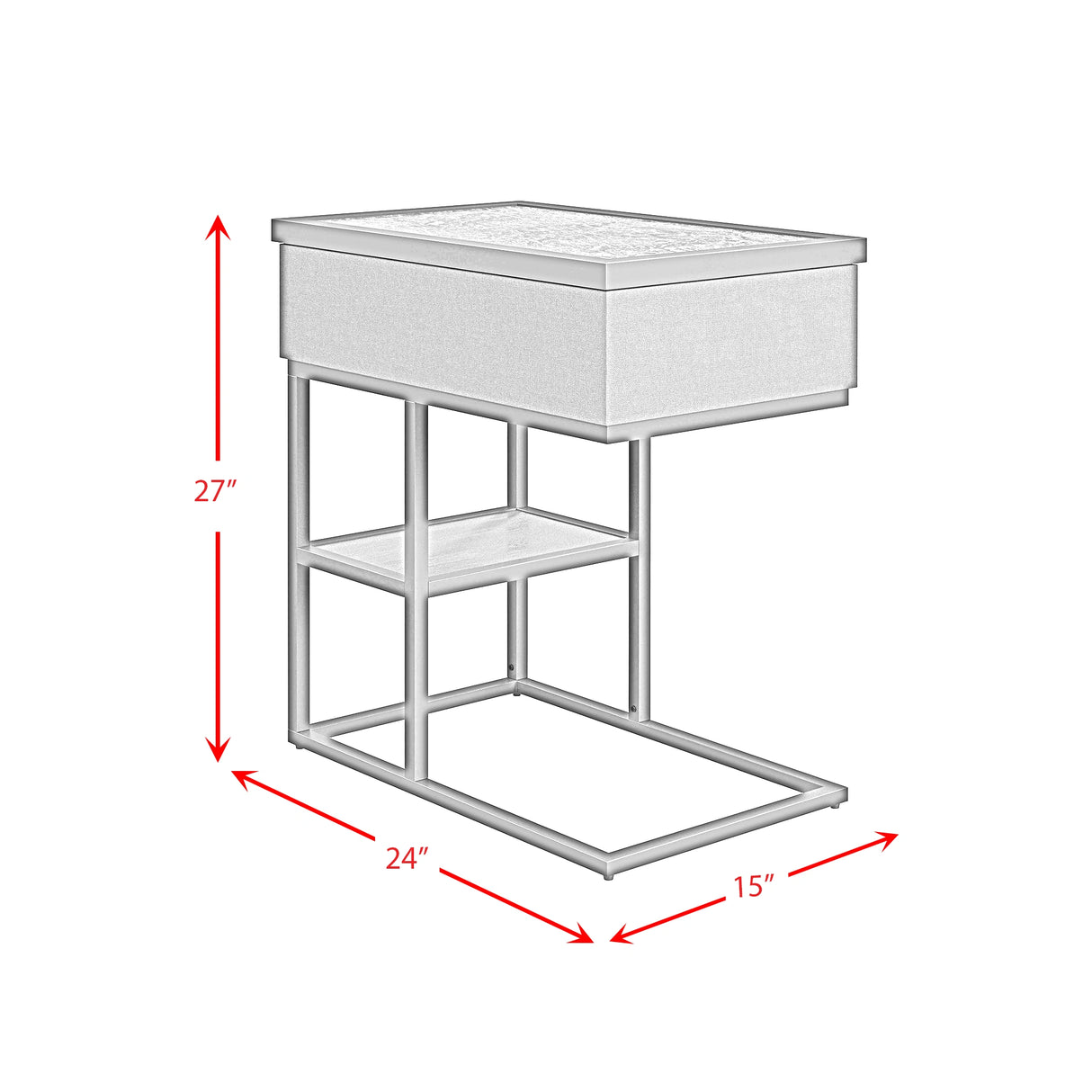 Halo Smart C-Table in Black