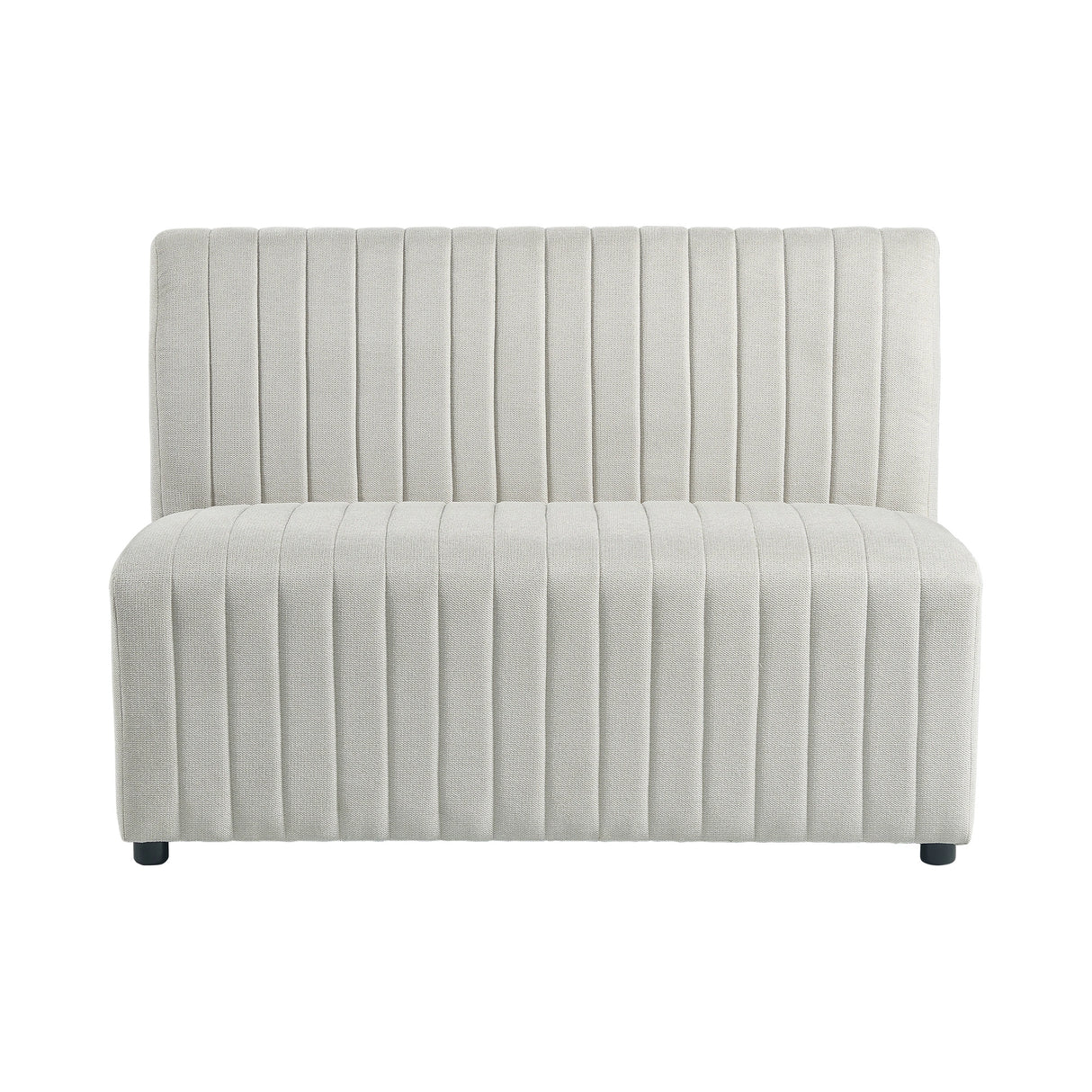 Jemma Upholstered Bench in Beige Linen