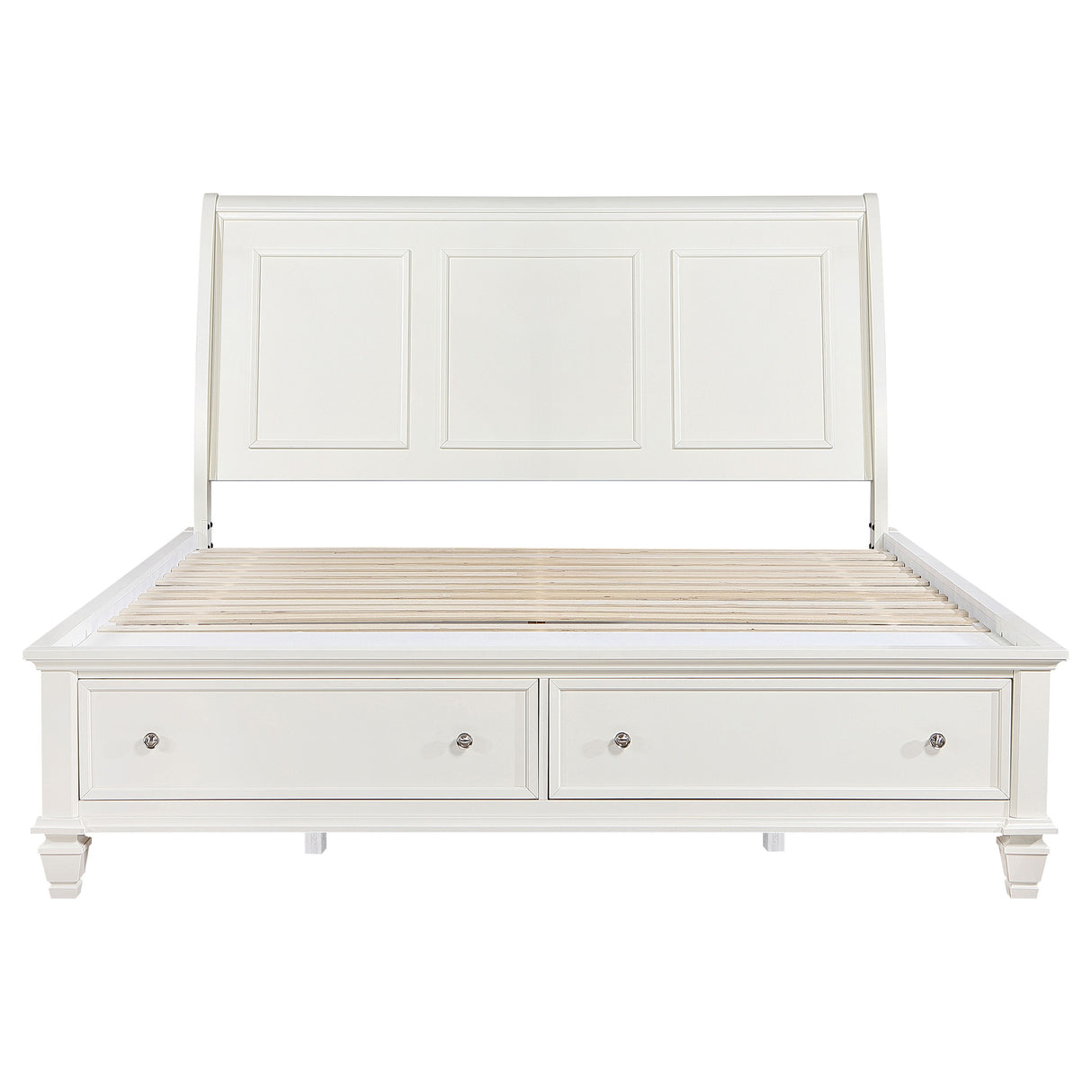 Sandy Beach Panel Platform Storage Bed