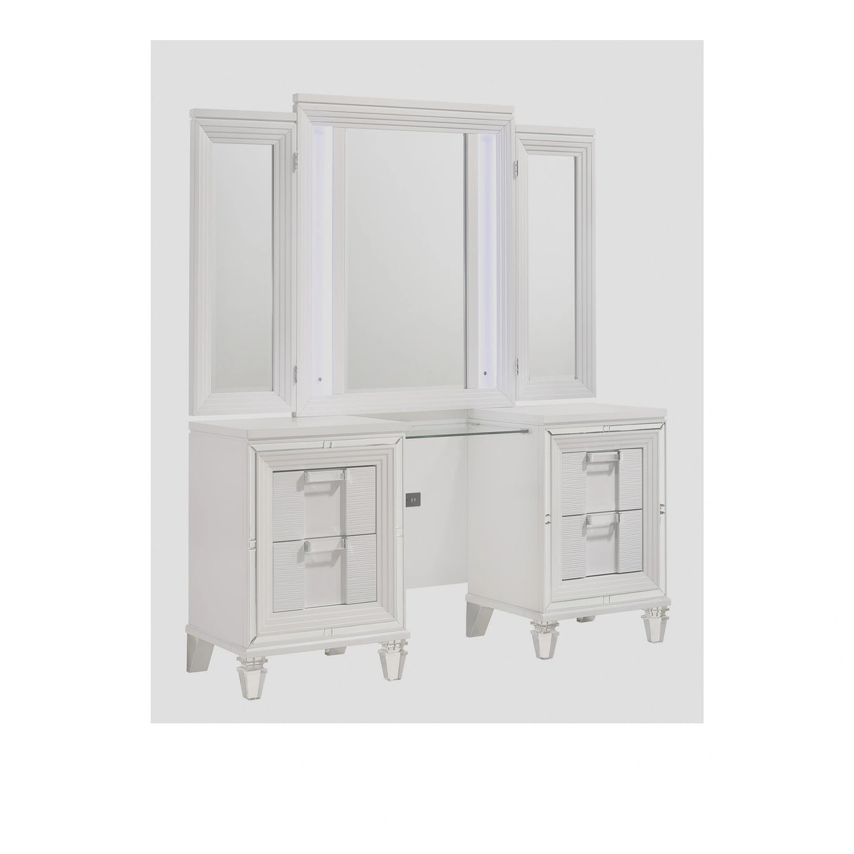 Twenty Nine 3PC Dressing Set in White