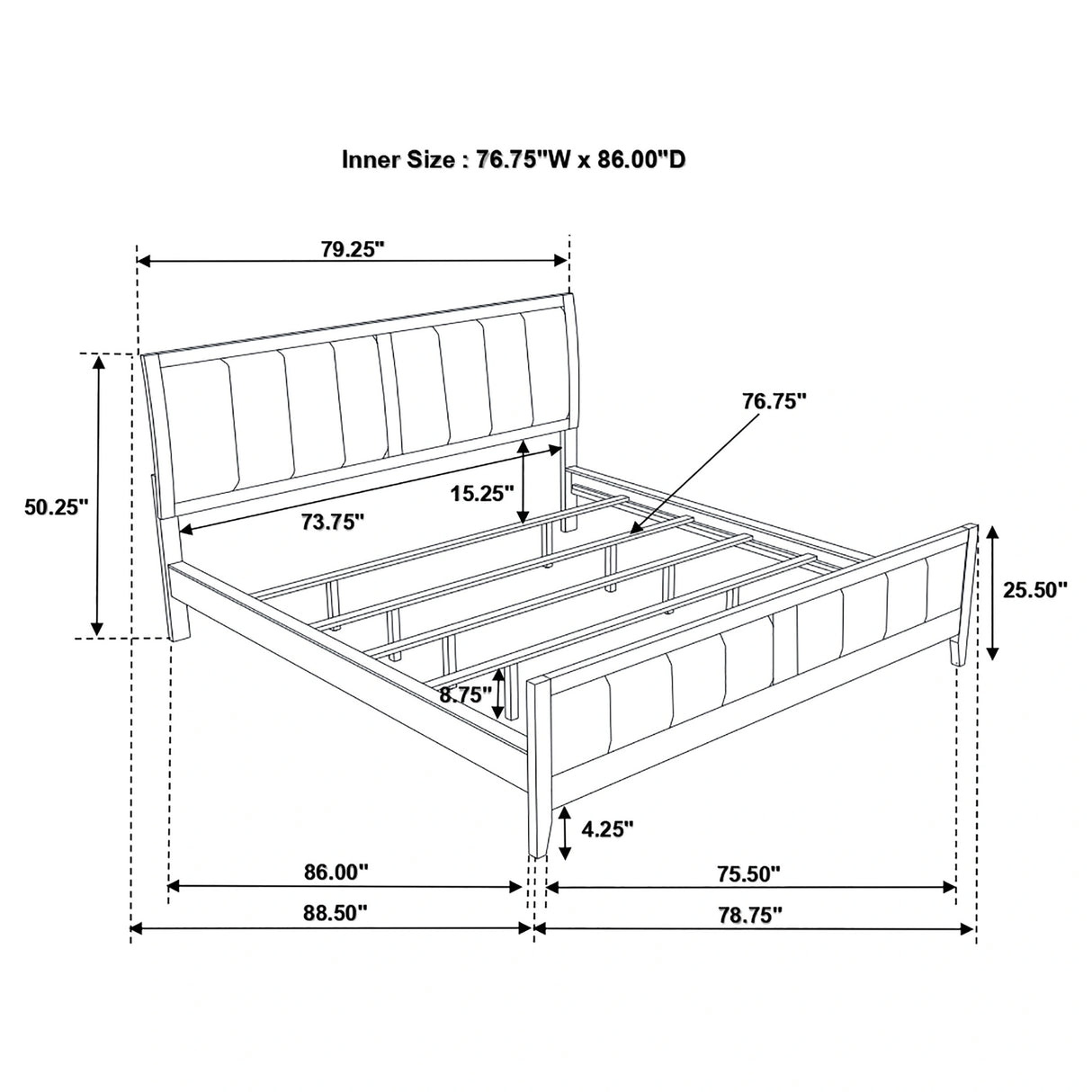 Carlton Panel Bed