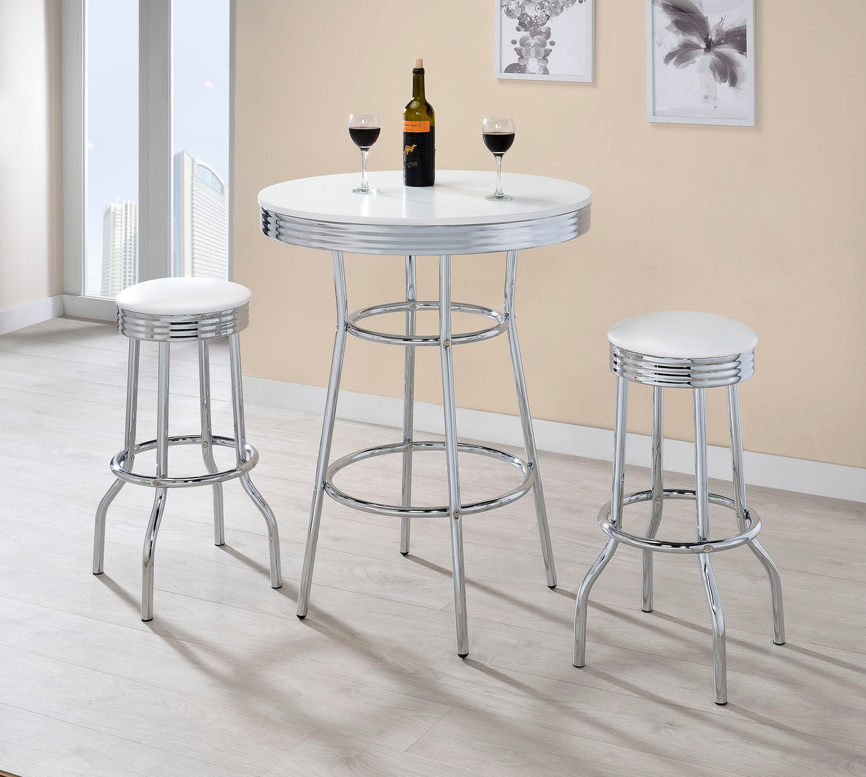 Retro Bar Table Set
