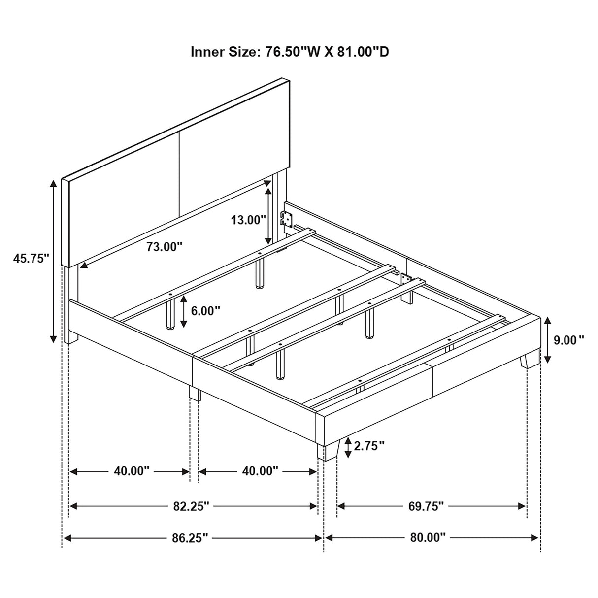 Dorian Panel Bed