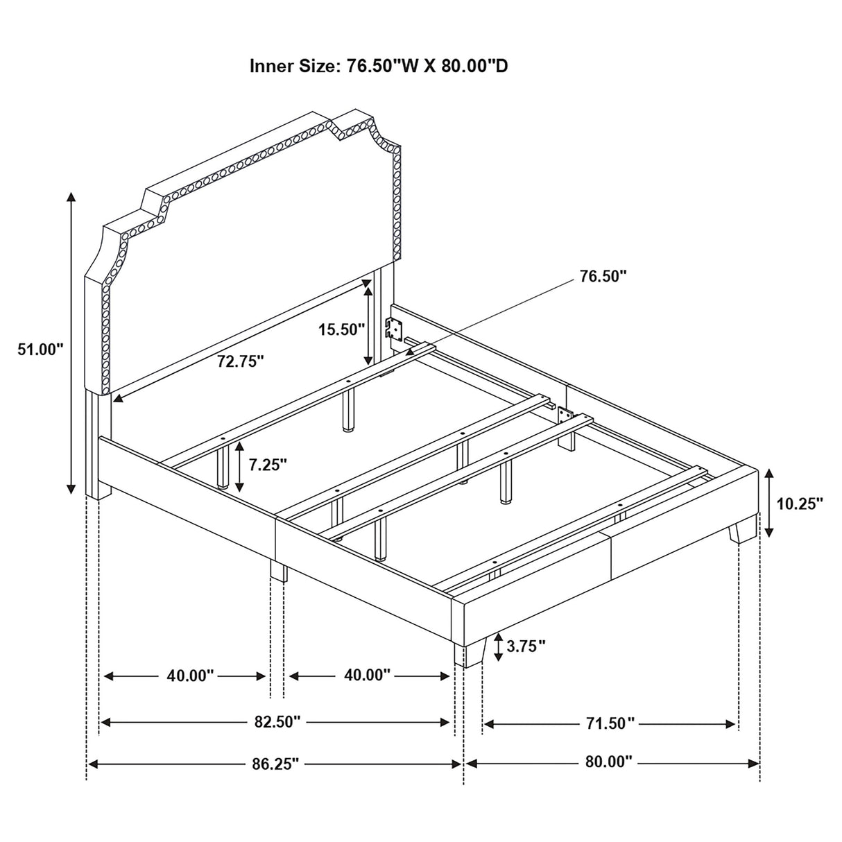 Tamarac Panel Bed