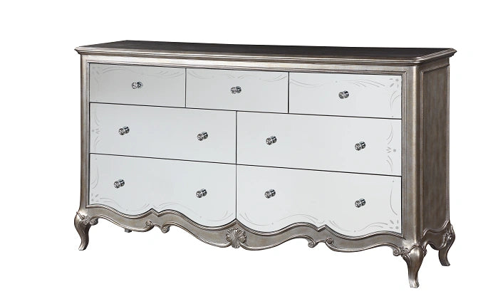 Esteban Antique Champagne Dresser (Jewelry Box)