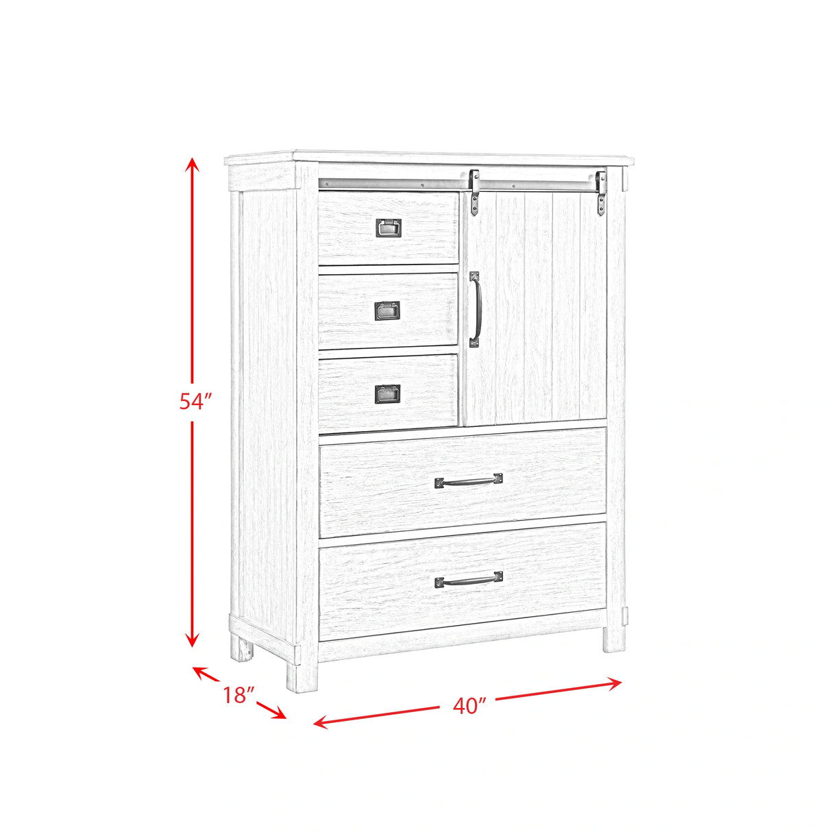 Scott Platform Storage Bedroom Set