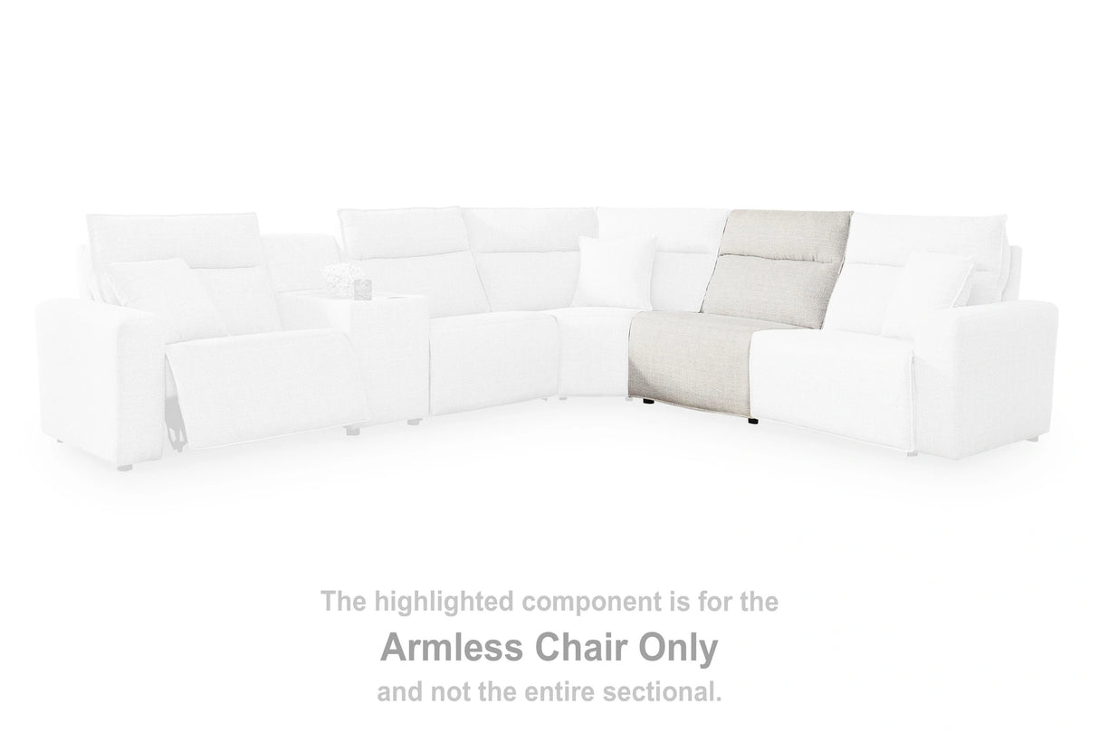 Modmax II Power Reclining Sectional with Consoles