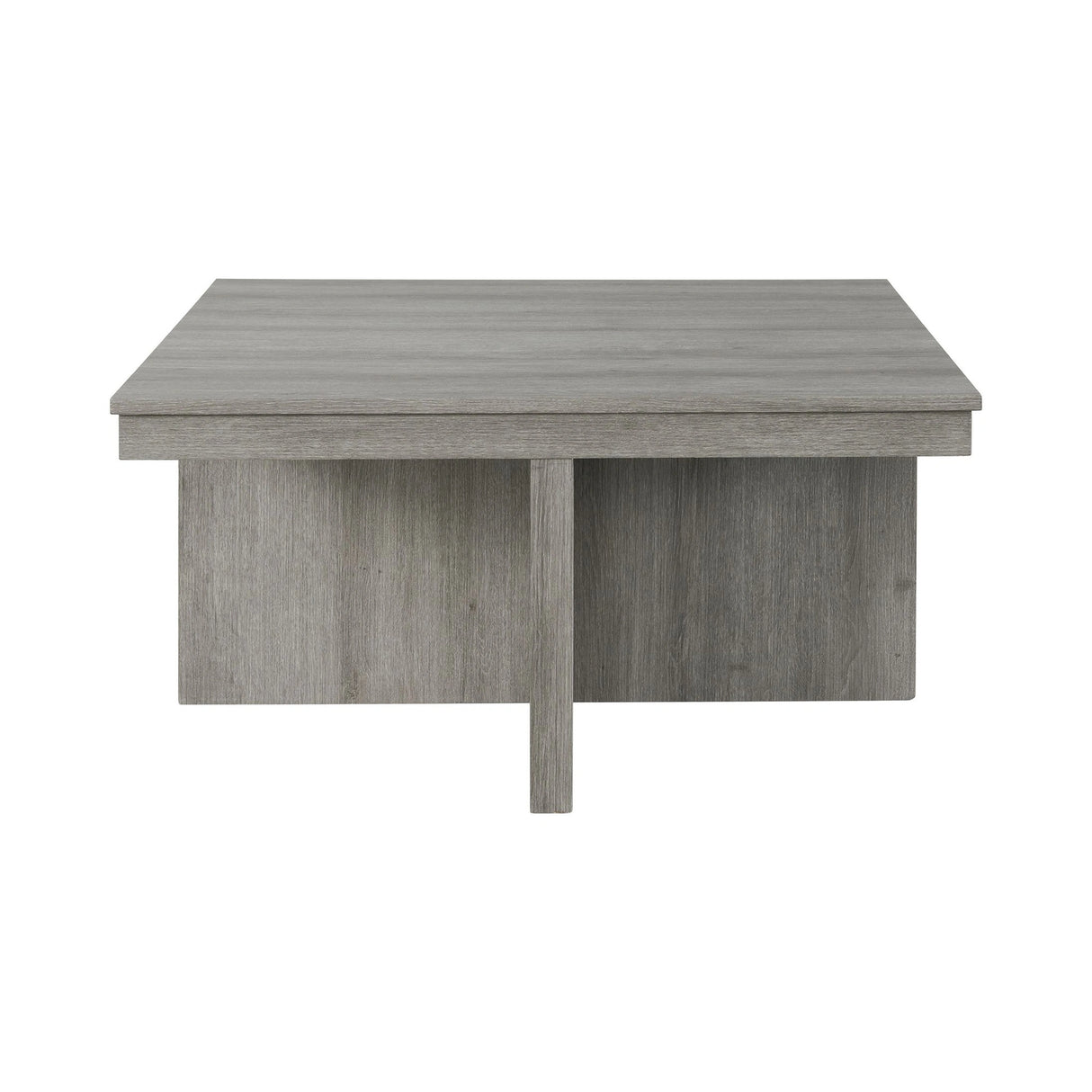 Uster Coffee Table W/Four storage Stools Grey