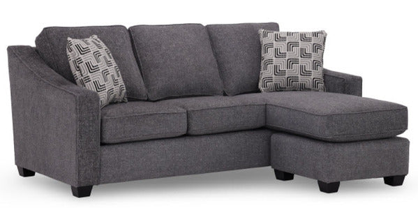 49697 Sofa Chaise w/Storage - Debussy Iron