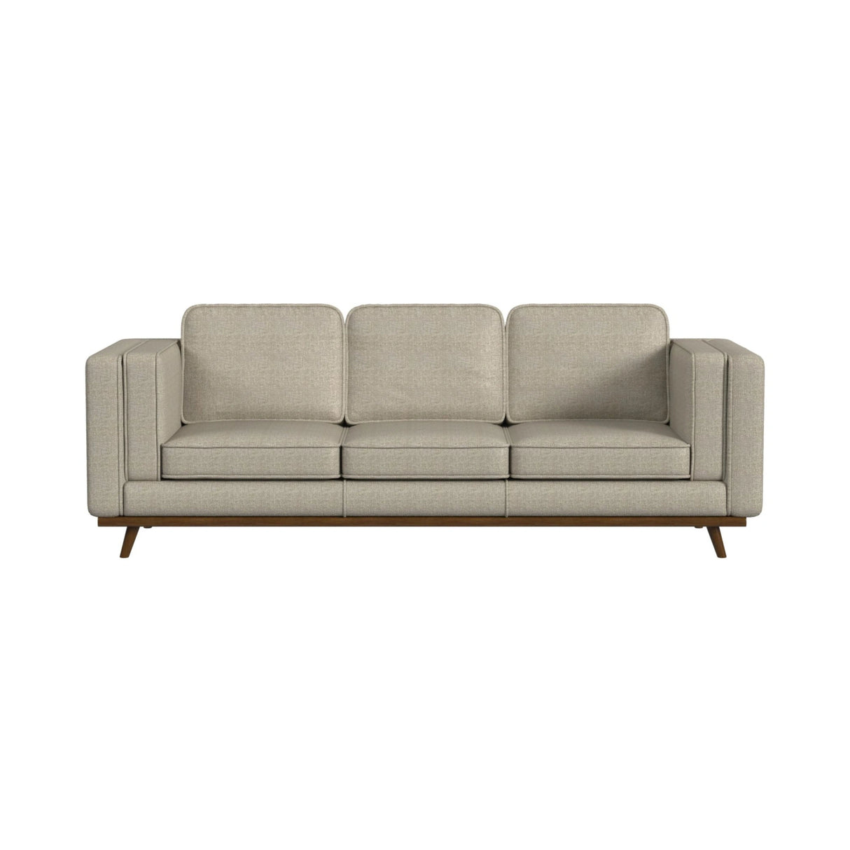 Venus Sofa with Cherry Finished Wooden Front