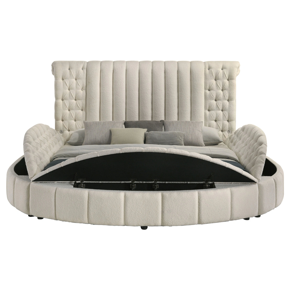 Sonya Panel Floor Storage Bed