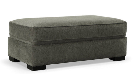 51543 Rectangular Cocktail Ottoman - Polar Dark Grey