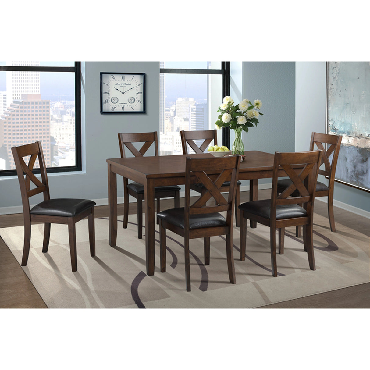 Alex Dining Side Chair Espresso (2 PER PACK)