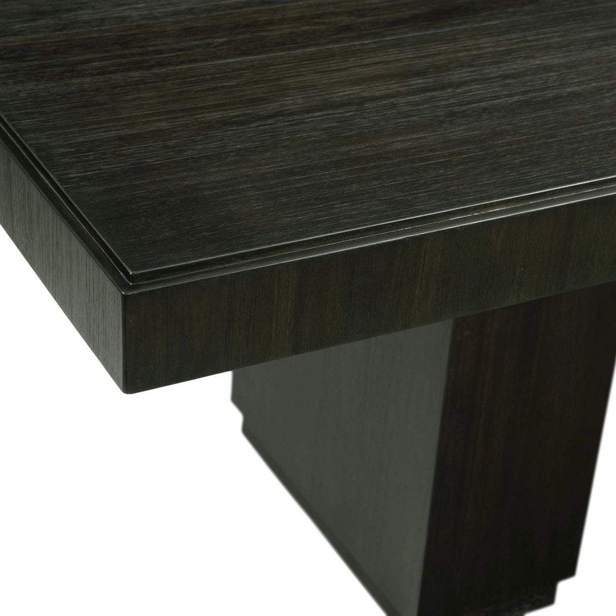 Donovan Rectangular Standard Height Dining Table in Black