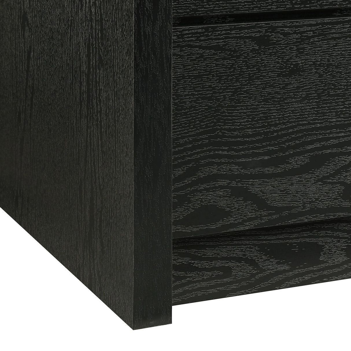 South Bend Nightstand with USB in Black