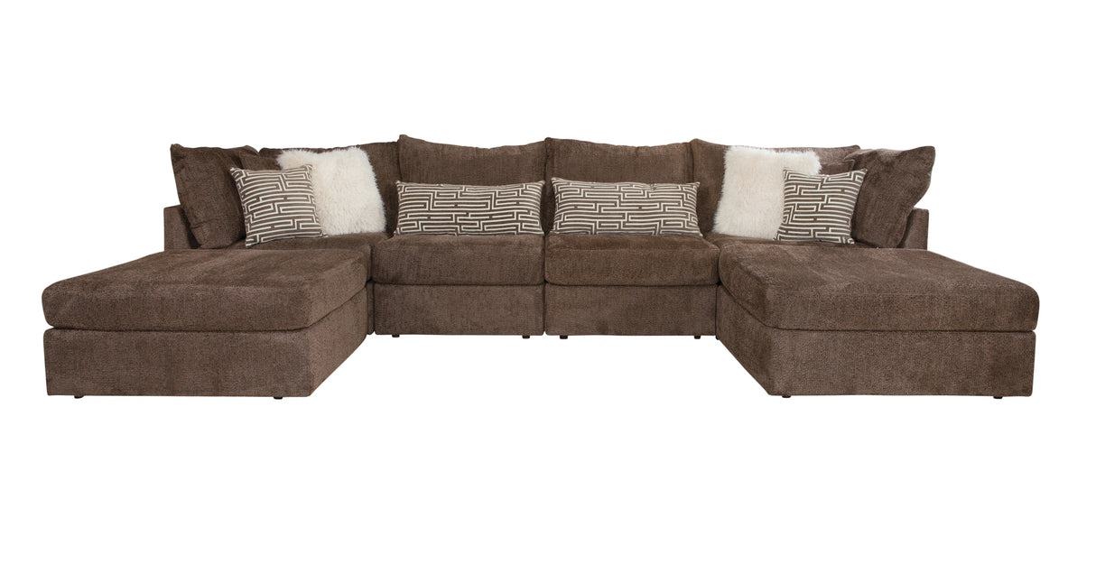 2880 Tess Chocolate Sectional