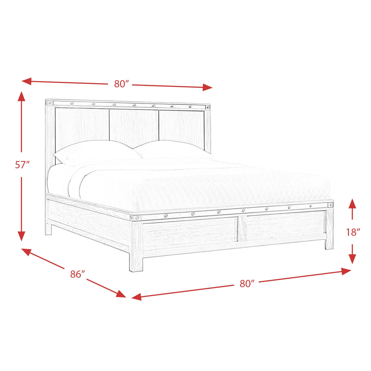 Wade Panel Bedroom Set