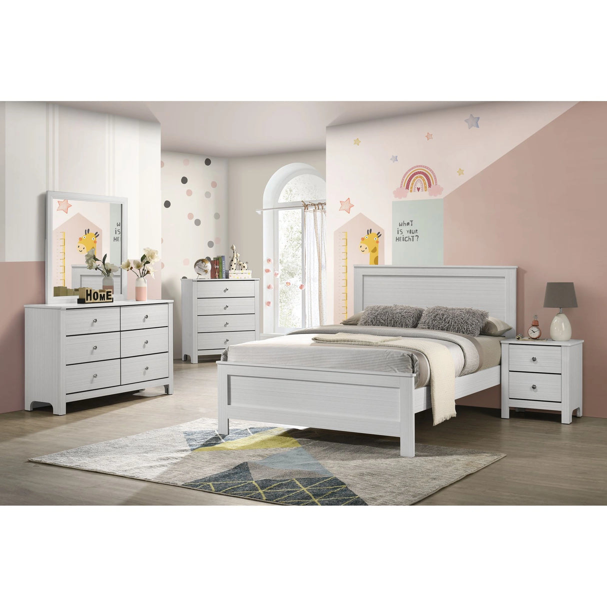 Sami Youth Dresser and Mirror Set