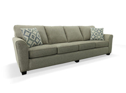 64361 Extra Long Sofa - Lux Pewter