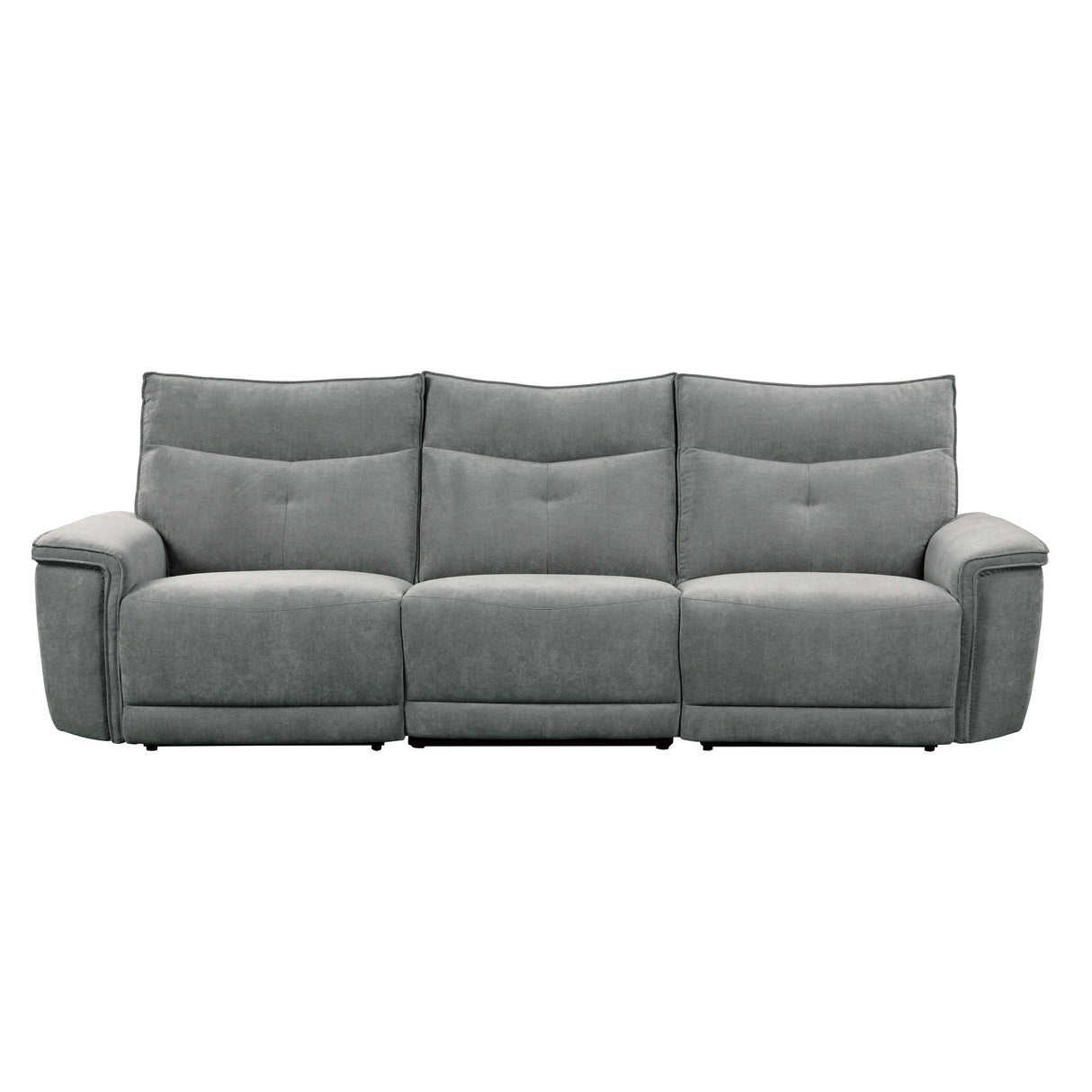 Tesoro-(3)Power Double Reclining Sofa with Power Headrests and USB Ports image