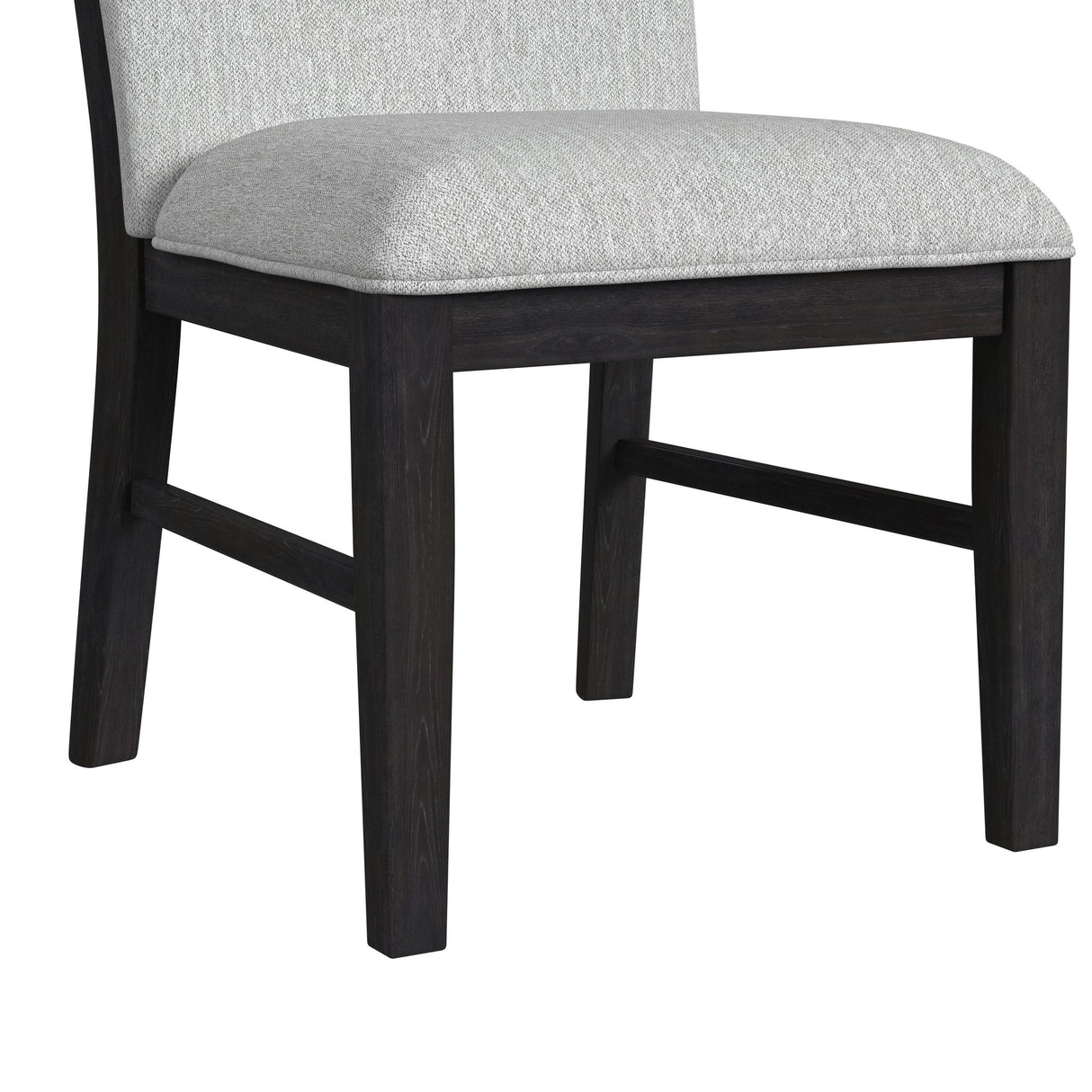 Transcend Standard Height Dining Set in Charcoal-Table and Four Chairs