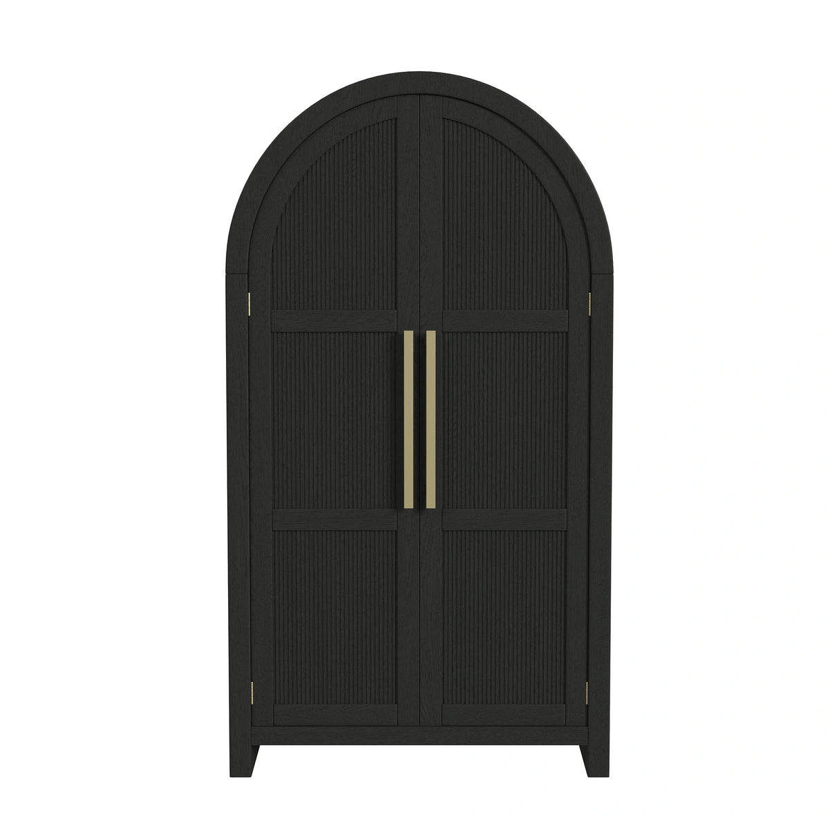 Ridgemont Large Bookcase in Black with Grain