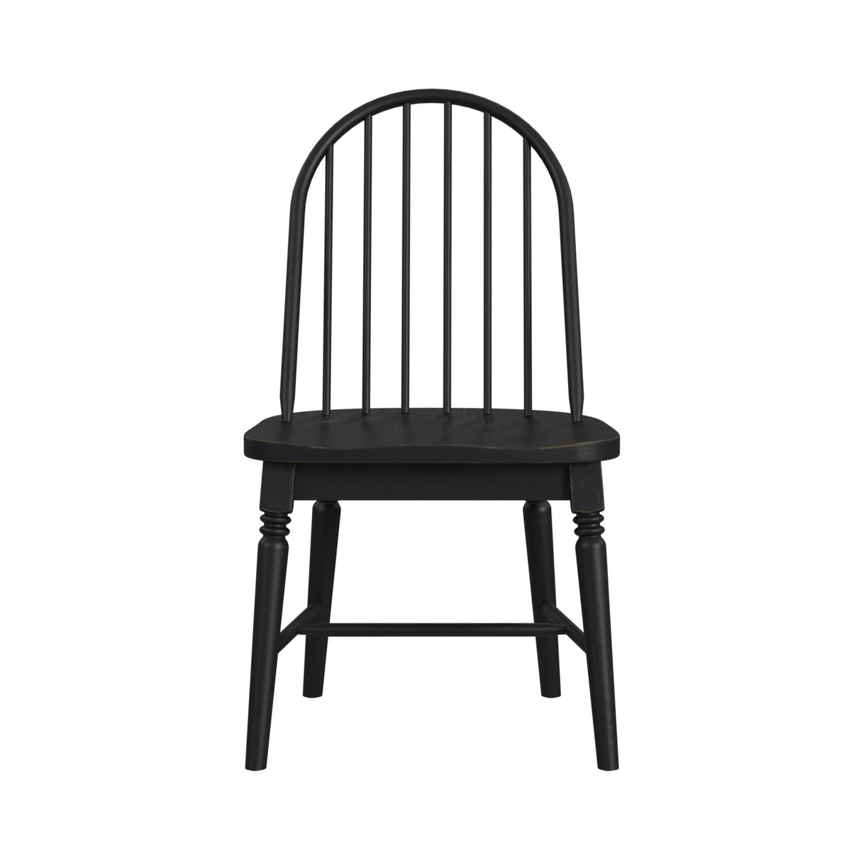 Heritage & Home Windsor Side Chair with Leveler in Black (2 Per Carton)