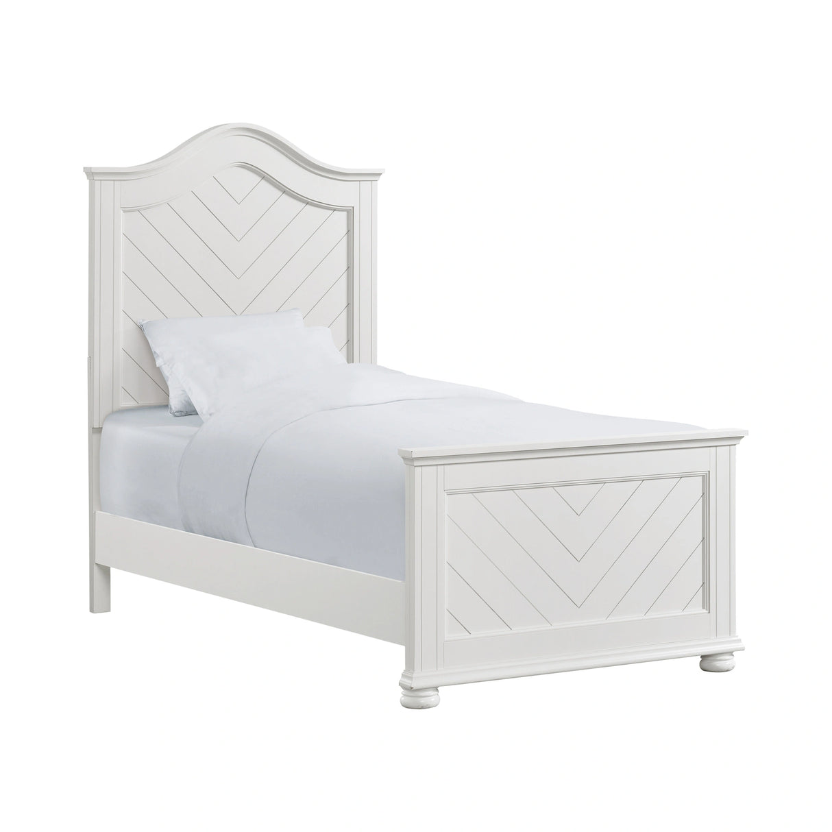 Kona Panel Bedroom Set in White