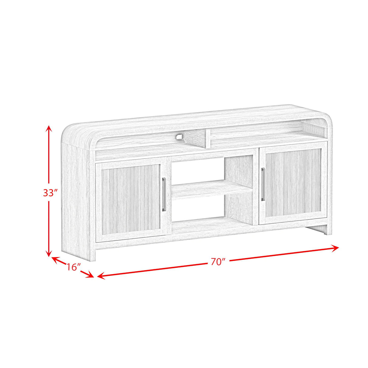 Ridgemont TV Console