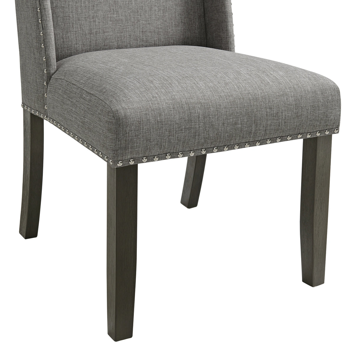 Everdeen Dining Set in Charcoal-Table & Four Chairs
