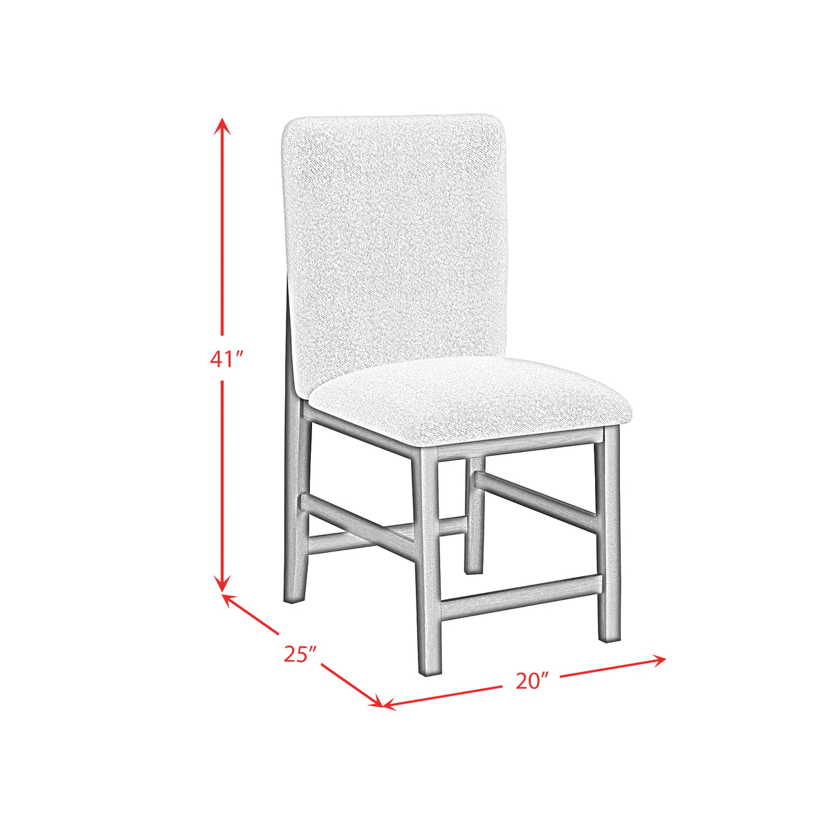 Portland Bar Stool in Black
