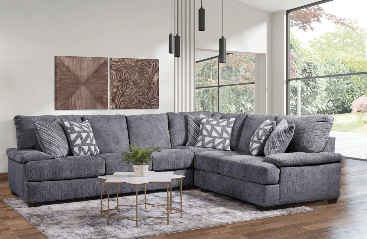2170 Vega Charcoal Sectional