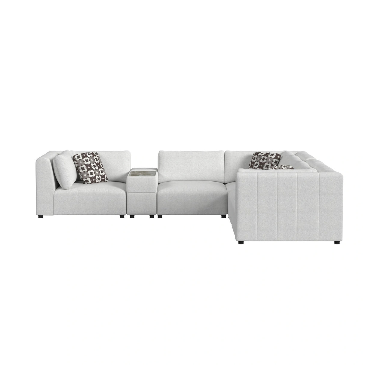 Zandara 6PC Modular Set in Olefin Beige