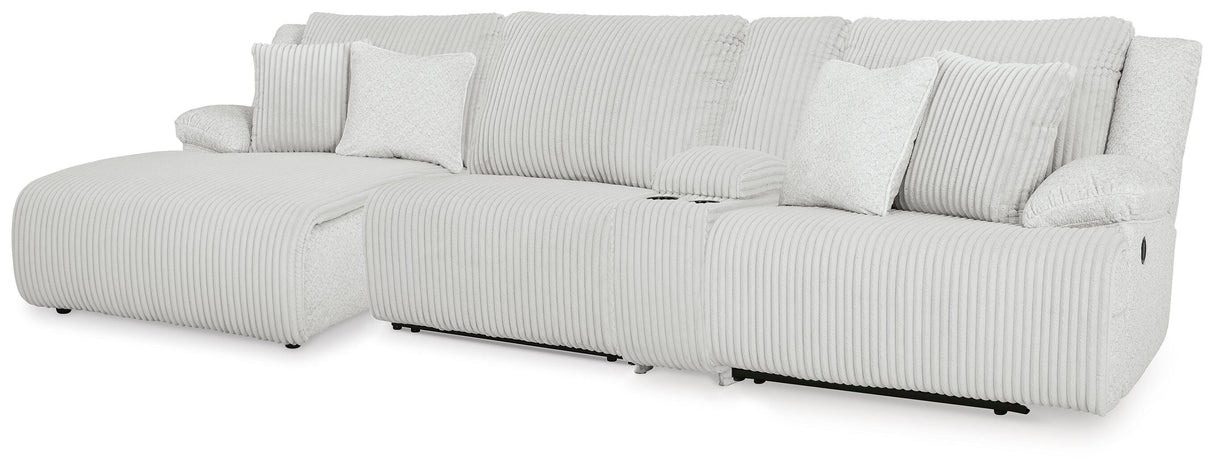 Top Tier Reclining Sectional with Chaise