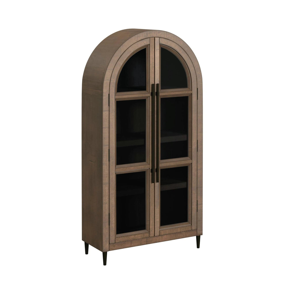 Orion Bookcase in Weathered Oak