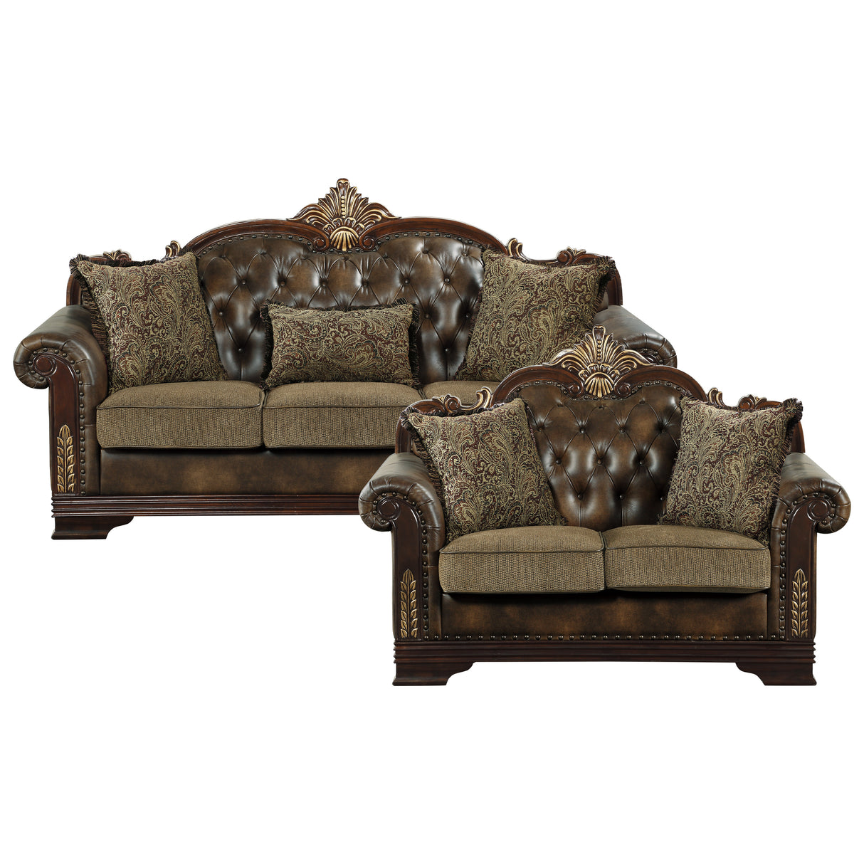 Croydon-2PC SET: SOFA, LOVE image