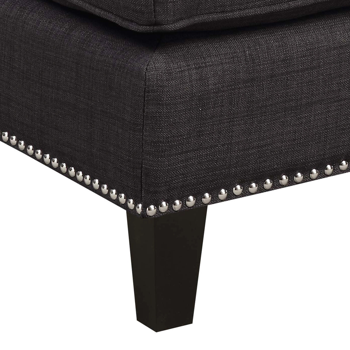 Erica 497 Ottoman W/Chrome Nail (ISTA 3)