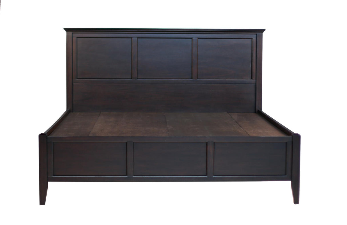 A-America Westlake Queen Storage Bed in Dark Mahogany