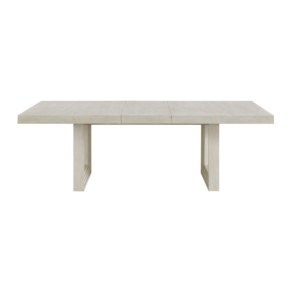 Avalanche Rectangular Dining Table with 18" Leaf in Antique White