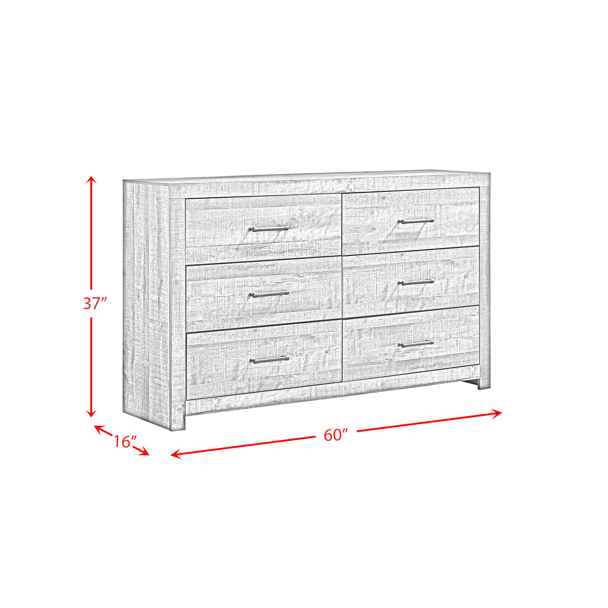 Bailey Dresser Drift Finish
