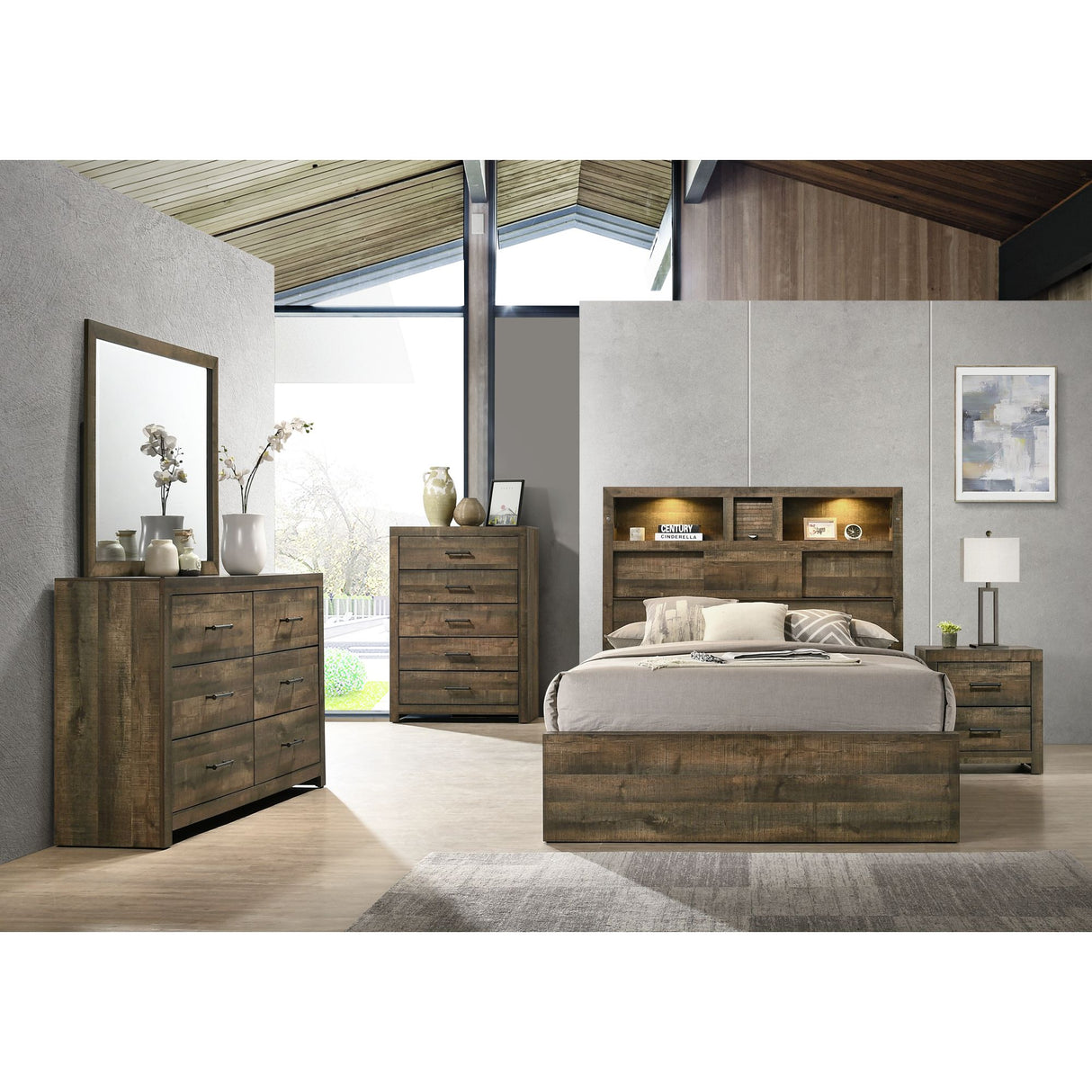 Bailey Nightstand Drift Finish