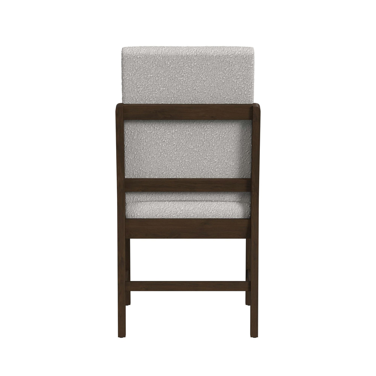 Brisbane Standard Height Dining Set in Brown-Table and Four Fabric Chairs