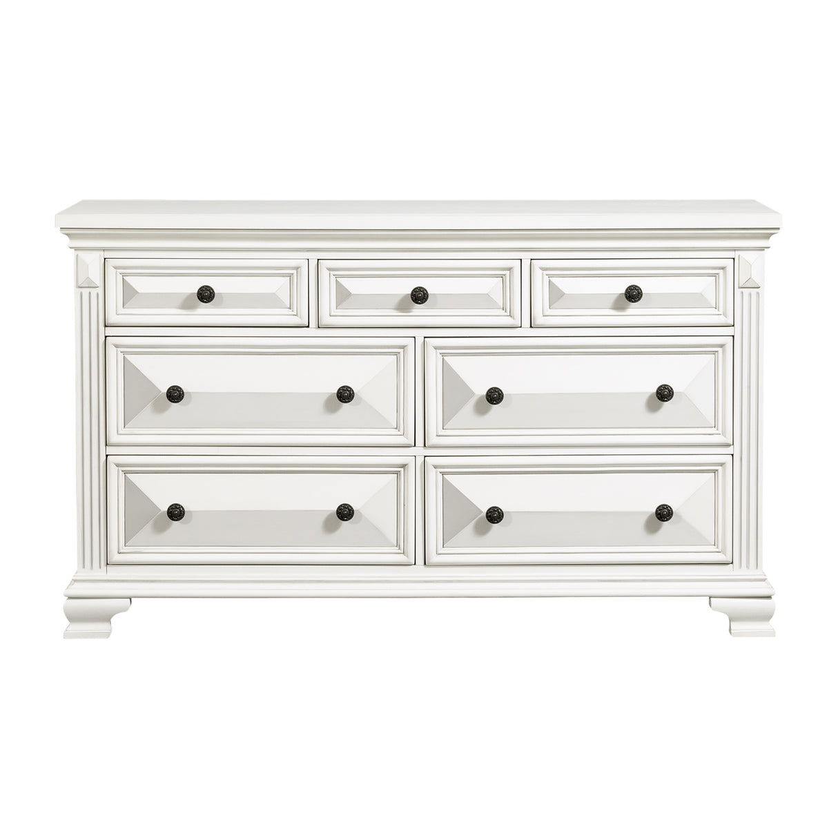 Calloway Dresser Antique White Color