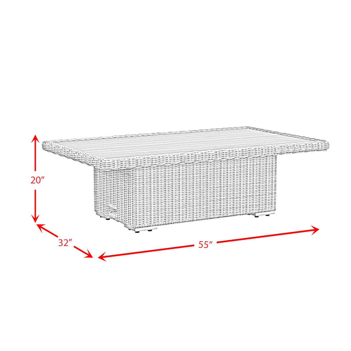 Carmona Coffee Table - Natural